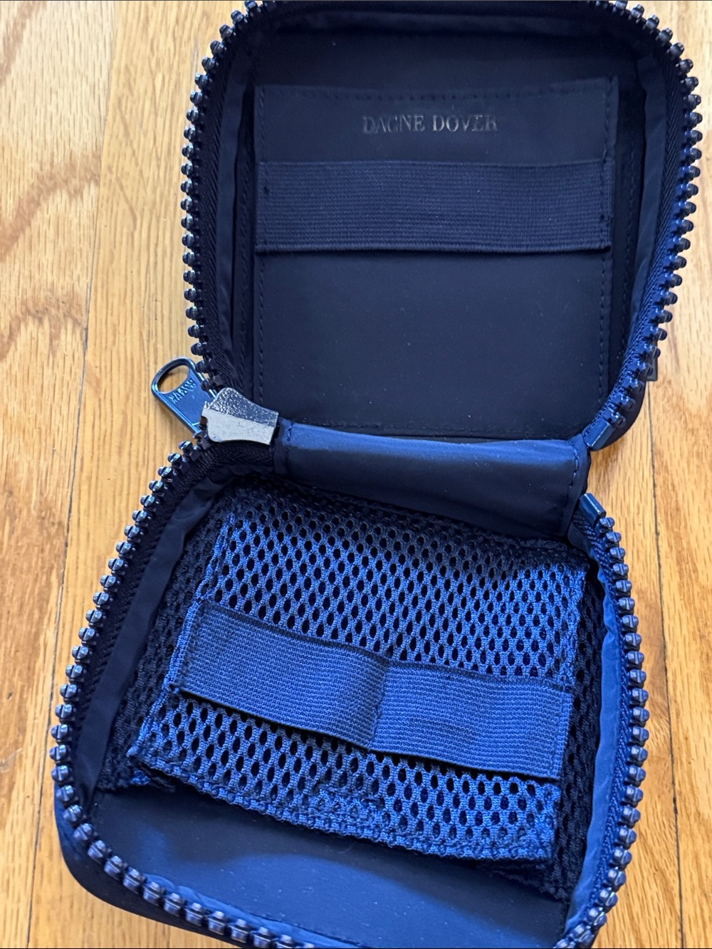 Dagne Dover Dark Blue 2 Travel Organizer Bag - Compact Tech Carry Pouch great - Picture 10 of 10